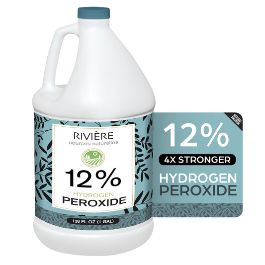 Rivière 12% Hydrogen Peroxide, 1 Gallon