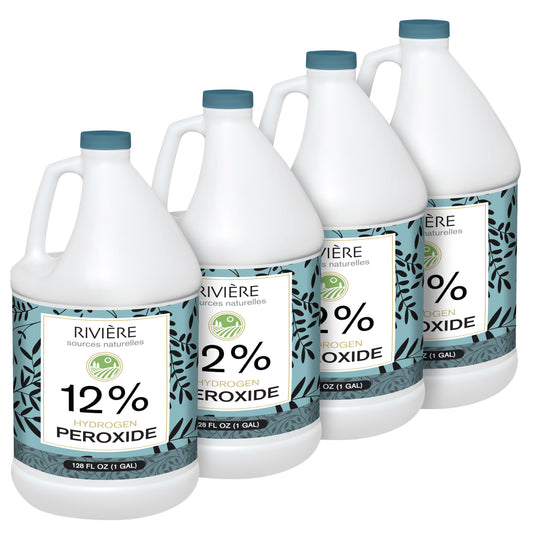 Rivière 12% Hydrogen Peroxide, 4 Gallons